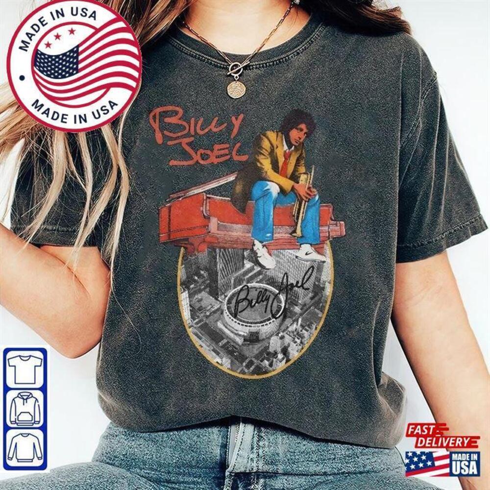 Vintage Billy Joel 1976 New York State Of Mind T-Shirt - Picture 1 of 4